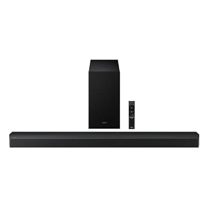 samsung b-series soundbar hw-b750f 51 ch subwoofer 2025 model voice enhance mode q-symphony adaptive sound