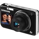 Samsung EC-PL120 14.2MP Point and Shoot Camera (Black) with 5X Optical Zoom
