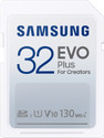 SAMSUNG MB-SC32K/APC EVO Plus 32 GB SDHC Class 10 130 MB/s  Memory Card Compatible with Camera, Computer