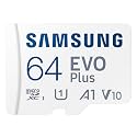 Samsung EVO Plus 64GB microSDXC Memory Card + SD Adaptor, Up to 160MB/s