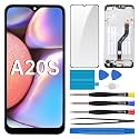for Samsung Galaxy A20s Screen Replacement Frame LCD Ear Speaker