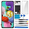 for Samsung Galaxy A51 AMOLED Screen Replacement with Frame