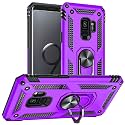 for Samsung Galaxy S9 Case, Military Grade 16ft Drop Tested Ring Shockproof Protective Phone Case for Samsung Galaxy S9, Purple