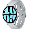 Samsung Galaxy Watch 6 (44mm, WIFI + 4G LTE) 1.5" Super AMOLED Smartwatch GPS Bluetooth, Fully Unlocked w/Sleep Coaching, Water Resistant, BP Monitor R945U (w/Fast Charger Cube, Silver) (Renewed)