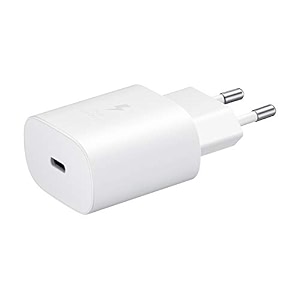 samsung original 25w type-c travel adaptor without cable 2024 white
