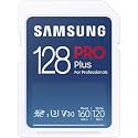 Samsung PRO Plus Full Size 128GB SDXC Memory Card, Up to 180 MB/s