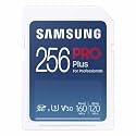Samsung PRO Plus Full Size 256GB SDXC Memory Card, Up to 180 MB/s