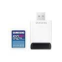 Samsung PRO Plus Full Size 512GB SDXC Memory Card + Reader, Up to 180 MB/s