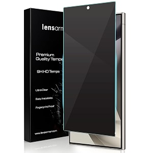 compatible with samsung galaxy s24 ultra privacy screen protector