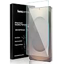 Lensarmor Samsung S25 Ultra Clear Borderless Tempered Glass – Premium Military Grade 9H+ Screen Protector for Galaxy S25 Ultra 5G – Ultrasonic Fingerprint Compatible Screen Guard – Edge-to-Edge