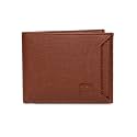 SAMTROH Men39s Faux Leather Wallet Tan