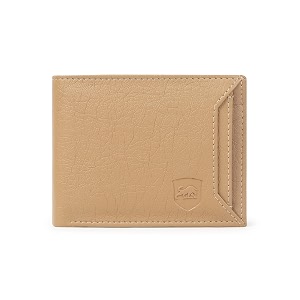SAMTROH Pu Leather Wallet for Men Beige