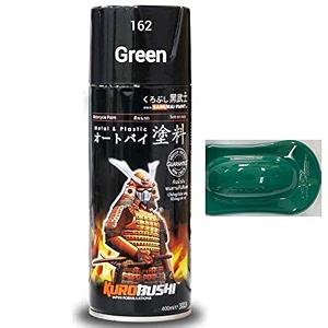 samurai standard colour 27 green spray paint- automotivemotorcyclediy