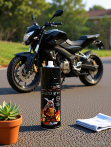 samurai kurobushi standard colours black spray paint 400 ml pack of 2