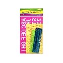 SAMVARDHAN Alphabets, Lettering, Numbers Special Characters Stencil for Students (Set of 4, 7mm, 10mm, 20mm, 30mm-40mm)