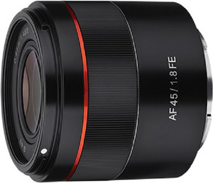 samyang af 45mm f18 fe wide-angle prime  lens