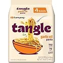 Tangle Garlic Oil Instant Pasta, 15g Protein Linguine, 6g Fiber, 4-Pack