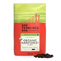 San Francisco Bay Organic Rainforest Blend Whole Bean Coffee, bag, 32 Ounce (Pack of 6)