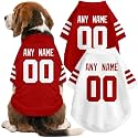 San Francisco Dog Clothes Custom Name Number T Shirt for Dog Gifts