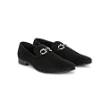 San Frissco Horsebit Formal Loafers Velvet Upper