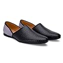 San Frissco Men39s Embroidered Mojaris Casual Slip-On