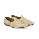 San Frissco Men39s Embroidered Mojaris Casual Slip-On