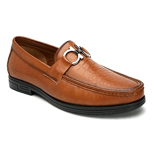 San Frissco Mens Lightweight Horsebit Loafer Lightweight