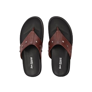 San Frissco Mens Sandal with Cushioned Footbed