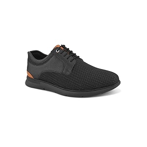 San Frissco Mens Solid Sneaker Casual Lace-Up