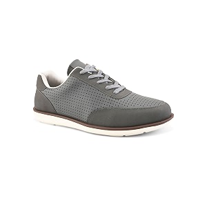 San Frissco Mens Perforated Sneaker Casual Lace-Up