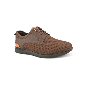 San Frissco Mens Solid Sneaker Casual Lace-Up