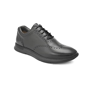 San Frissco Mens Formal Shoes Textured Lace