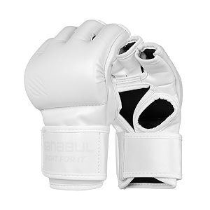 sanabul battle forged 4 oz mma gloves for men amp women 4oz mma training amp competition gloves mma grappling gloves - white large