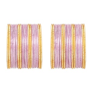 sanara traditional ethnic style plain charming 38 metal bangles for women amp girls hand jewellery