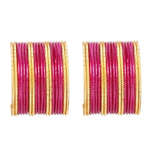 sanara traditional ethnic style plain charming 38 metal bangles for women amp girls hand jewellery