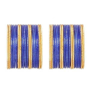 sanara traditional ethnic style plain charming 38 metal bangles for women amp girls hand jewellery
