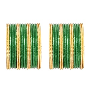 sanara traditional ethnic style plain charming 38 metal bangles for women amp girls hand jewellery