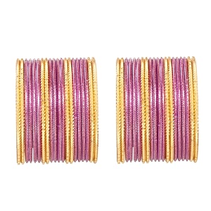 sanara traditional ethnic style plain charming 38 metal bangles for women amp girls hand jewellery
