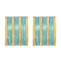 SANARA Traditional Ethnic Style Plain Charming 38 Metal Bangles for Women &amp; Girls Hand Jewellery