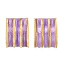 SANARA Traditional Ethnic Style Plain Charming 38 Metal Bangles for Women &amp; Girls Hand Jewellery