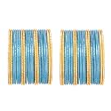 SANARA Traditional Ethnic Style Plain Charming 38 Metal Bangles for Women &amp; Girls Hand Jewellery