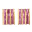 SANARA Traditional Ethnic Style Plain Charming 38 Metal Bangles for Women &amp; Girls Hand Jewellery