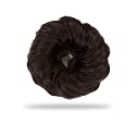 Sanas hair accessories for women wedding stylish 1Pc hair extensions Messy Bun Hair Extension hair bun accessories artificial hair scrunchies juda hair bun for women - rubber band for hair 1Pc ( Natural Brown)