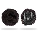 Sanas (1Pc) Hair Bun Accessories For Women Hair Extension Juda For Women Messy Scrunchies For Hair Style Maker For Hair Artificial Hair Bun (1pc) (Brown)