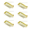 Sanas Hijab Grip Band (6 Pcs) Dupatta Pin For Head With Safety, Hijab Pins For Scarf, Snap Wig Clips, Chunni Clip With Safety, Hair Extension Clips Silicone Grip, Metal Clip For Women (Golden) (6 Pcs)