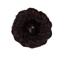 Sanas Messy Hair Buns For Women (2Pcs) Hair Topper For Women Thin Hair Quick Styling Tool Scrunchies For Woman Stylish Accessories Messy Bun Rubber Extension Scrunchie For Girls Aesthetic (2Pcs) Brown