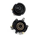 Sanavya® Electric Kettle Bottom Socket Type 1 | Universal Kettle Base Connector | Kettle Bottom Part | Replacement Spare Part Compatible with Most Electric Kettles