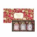 Sancha Tea Boutique, Maison Collection, Tea Gift Box, Rose, Chamomile &amp; Lavender Green Teas, Whole Leaf, Natural Ingredients, Premium Festive Gift Hamper