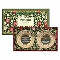 Sancha Tea Boutique, Pristine Collection Gift Box, 25g × 2 Loose Leaf Herbal Teas, Caffeine-Free Herbal Tisane Assortment, Premium Luxury Tea Gift for Wellness &amp; Gifting