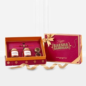 Sancha Tea Boutique Rakhi Gift Hamper Premium